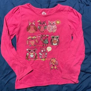 Long sleeve girls shirt